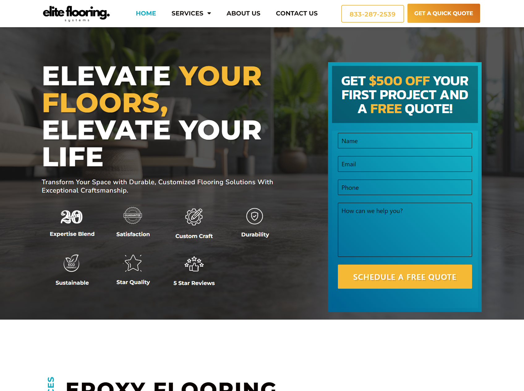 epoxy flooring website